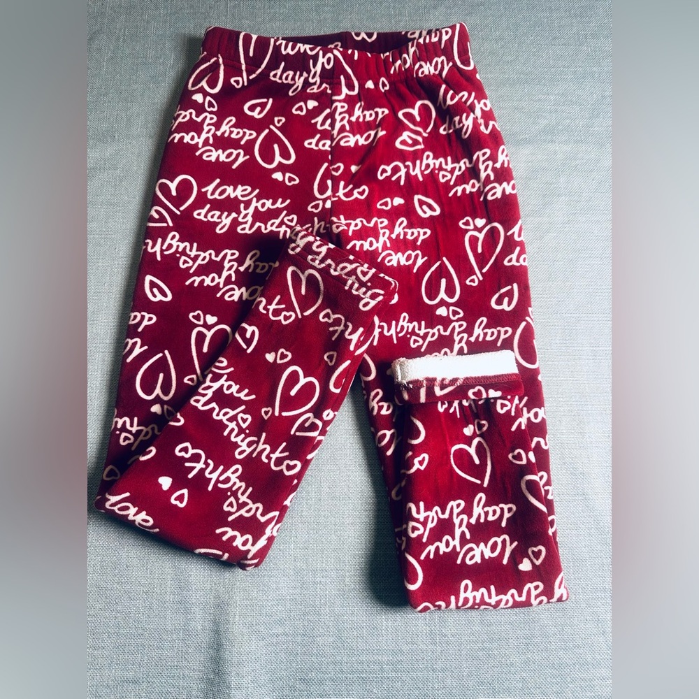 Bundle of 3 Fleece Lines Leggings Sz 7/8 - Picture 3 of 8